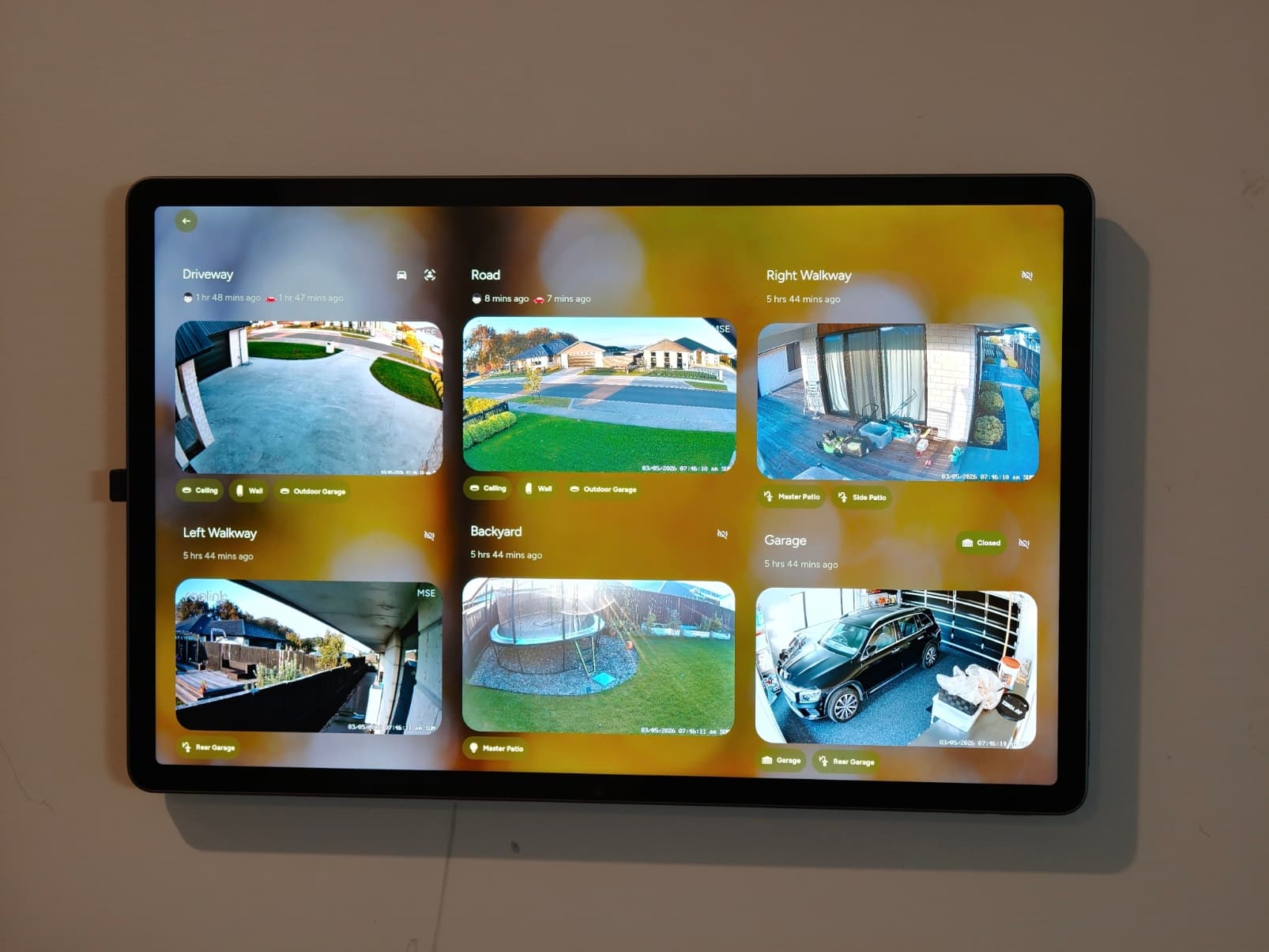 Centralized Smart Home Display