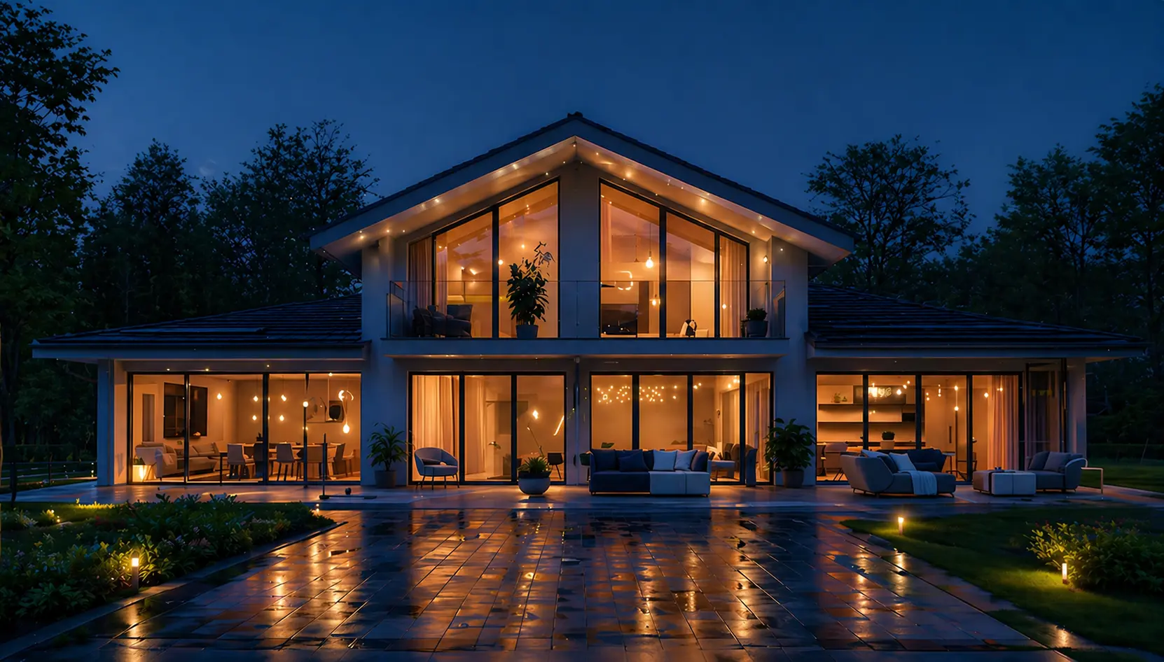 Smart home illustration
