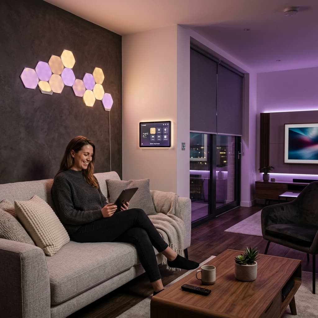 Smart home living room control